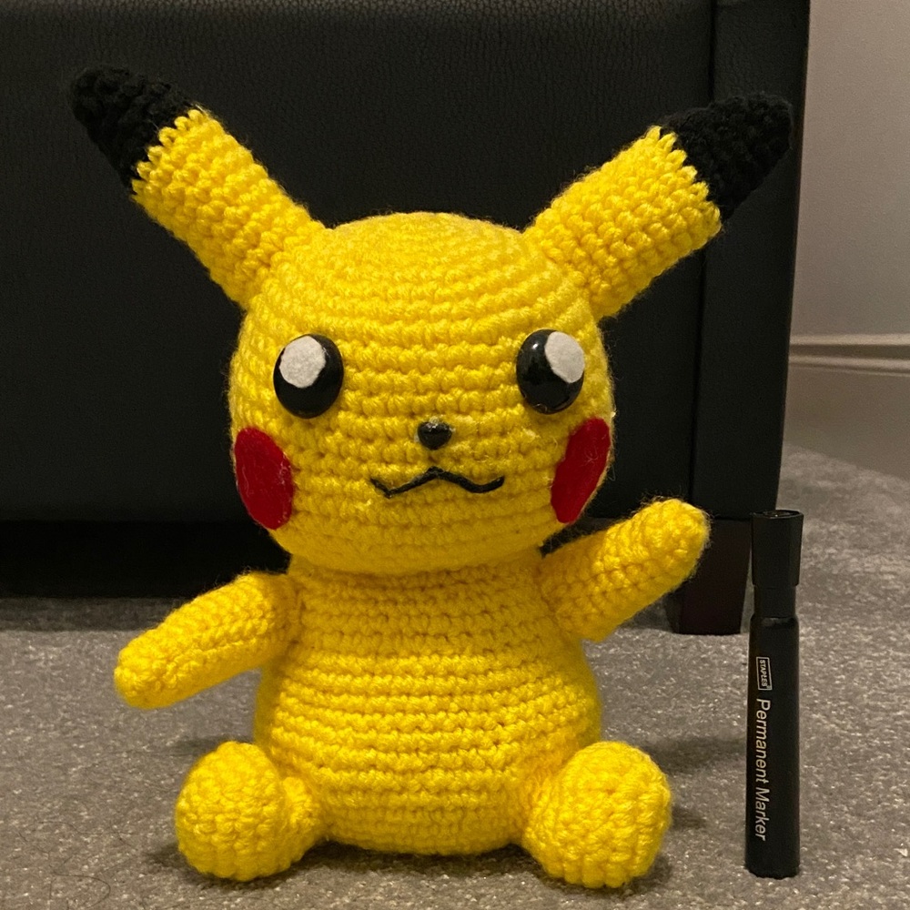 Pikachu Crochet Plush Pokemon
